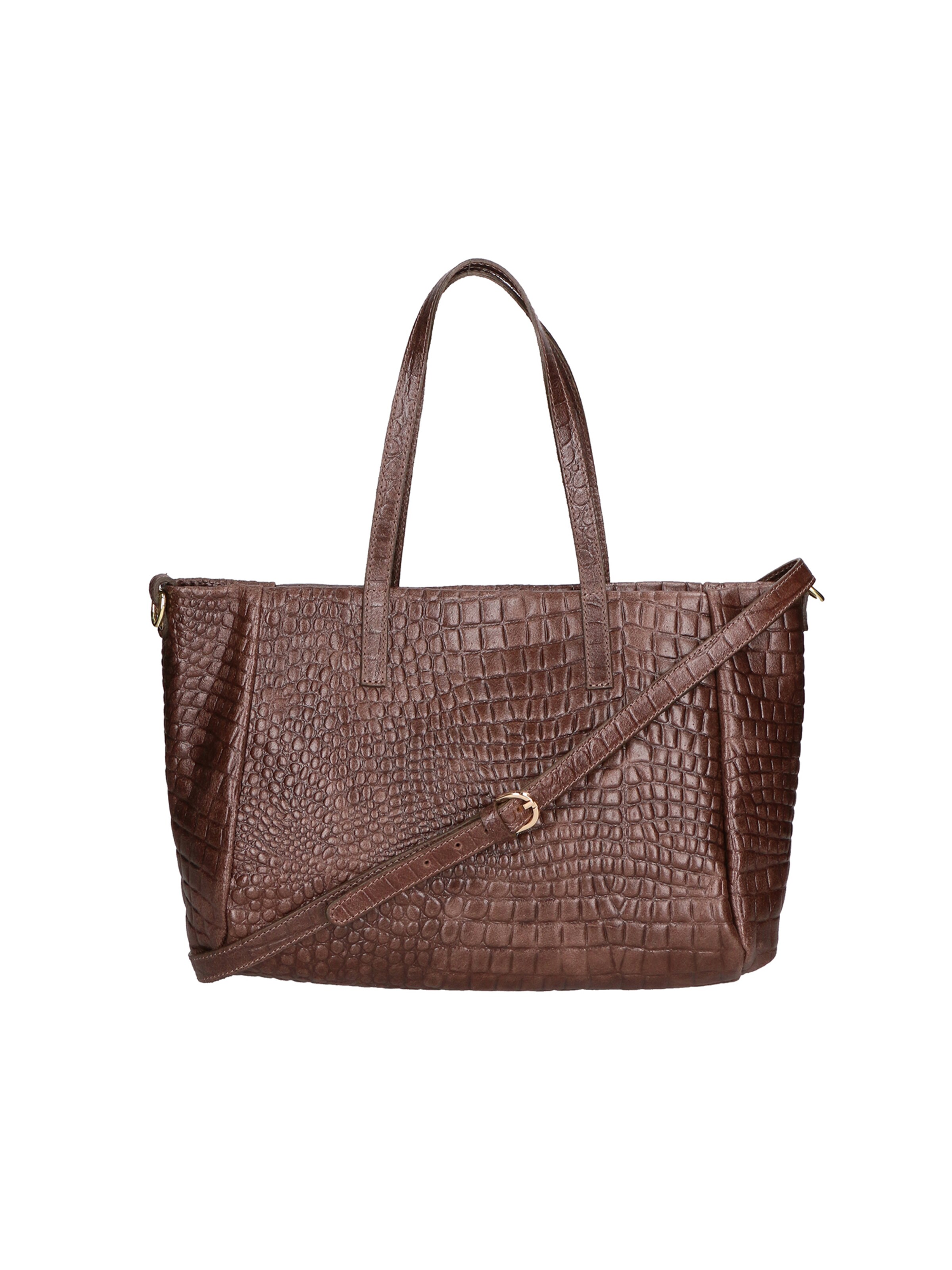 Gave Lux Sac bandoulière en brun foncé, Vue avec produit