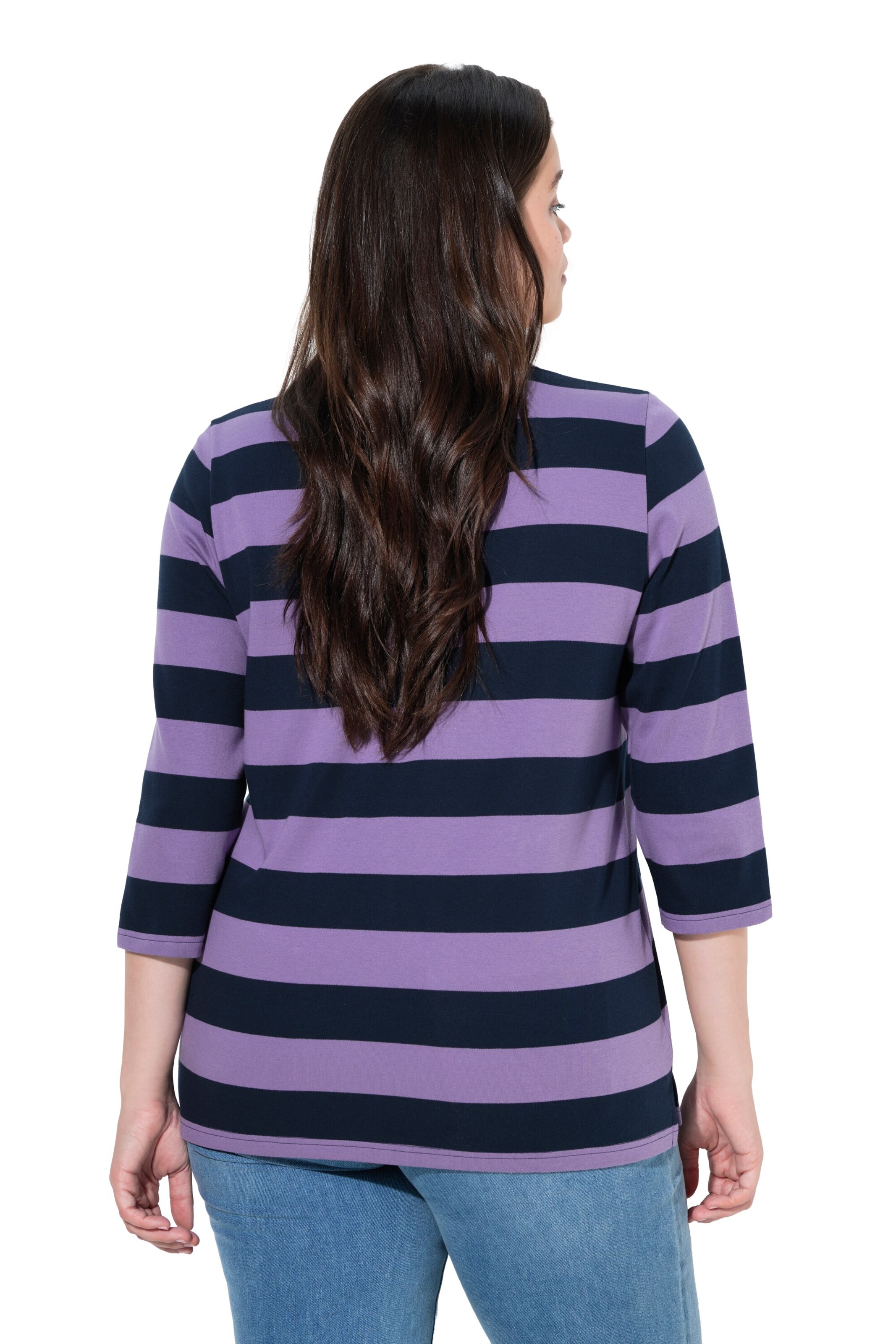 Ulla Popken Sweatshirt in Lila