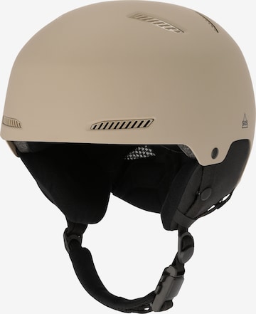 SOS Helmet 'Cooper Elite' in Beige: front