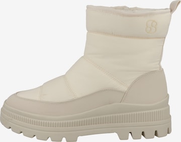 s.Oliver Snow Boots in Beige: front