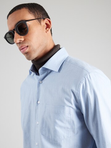 Coupe regular Chemise business SEIDENSTICKER en bleu