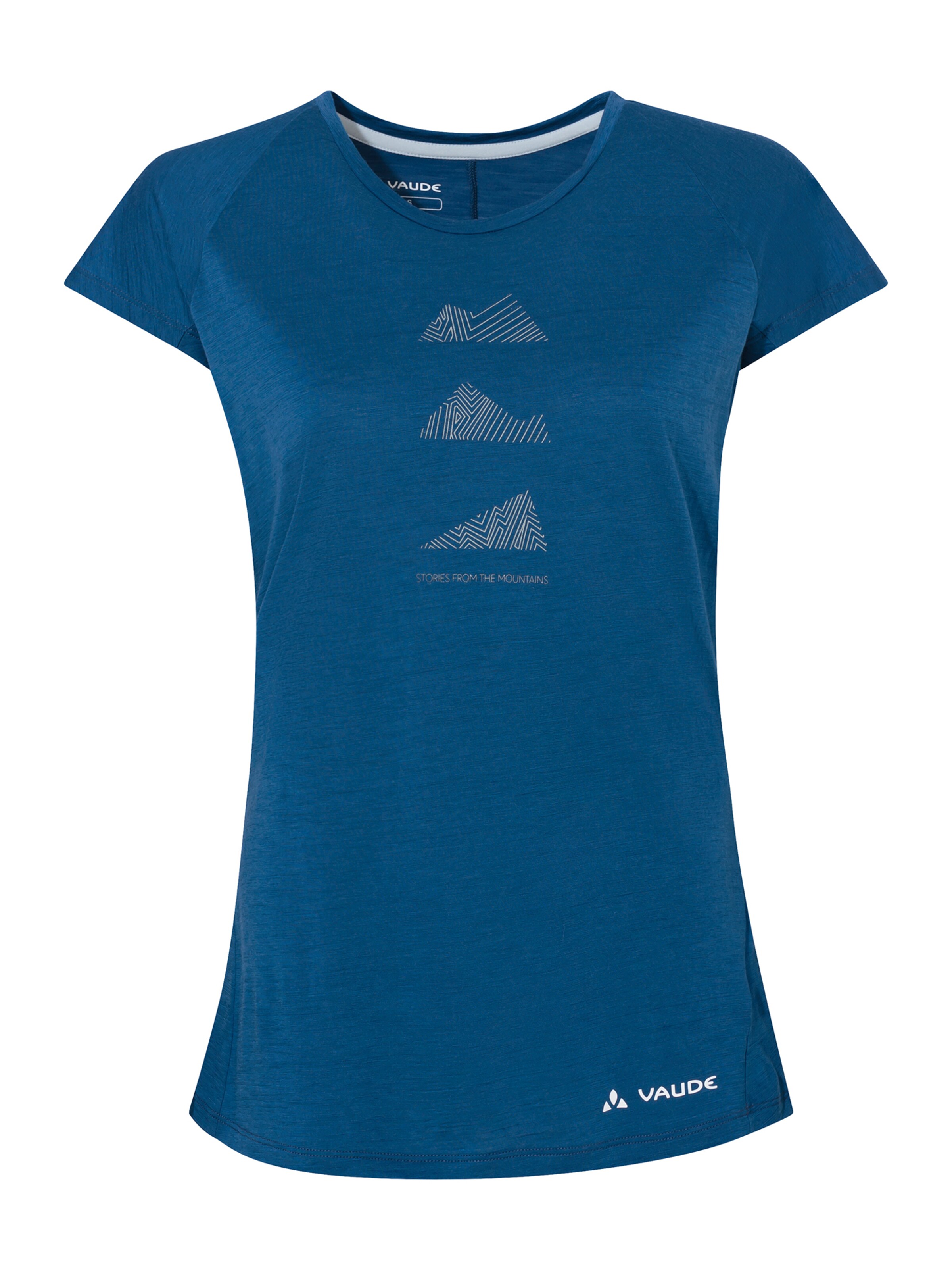 VAUDE Funktionsshirt 'Tekoa' in Blau: Vorderseite