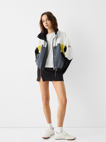 Veste mi-saison Bershka en mélange de couleurs