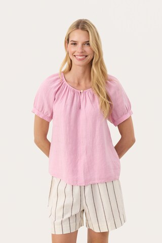 Part Two Bluse 'Rosanna' i pink: forside