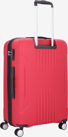 American Tourister Trolley 'Tracklite'  4-Rollen in Rot