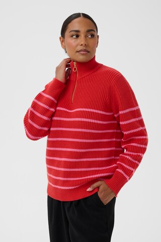 Kaffe Sweater 'Alioa' in Red: front