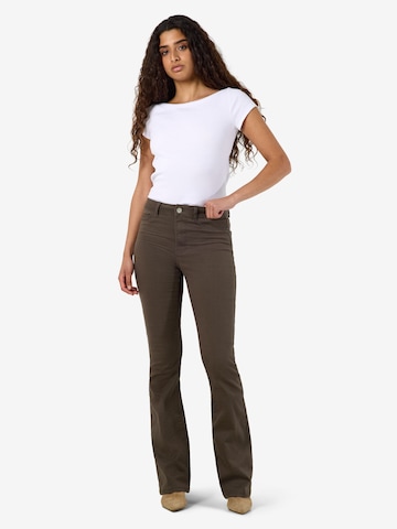 Noisy may Flared Jeans 'NMSallie' in Brown