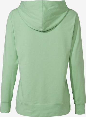 VAUDE Athletic Sweatshirt in Green