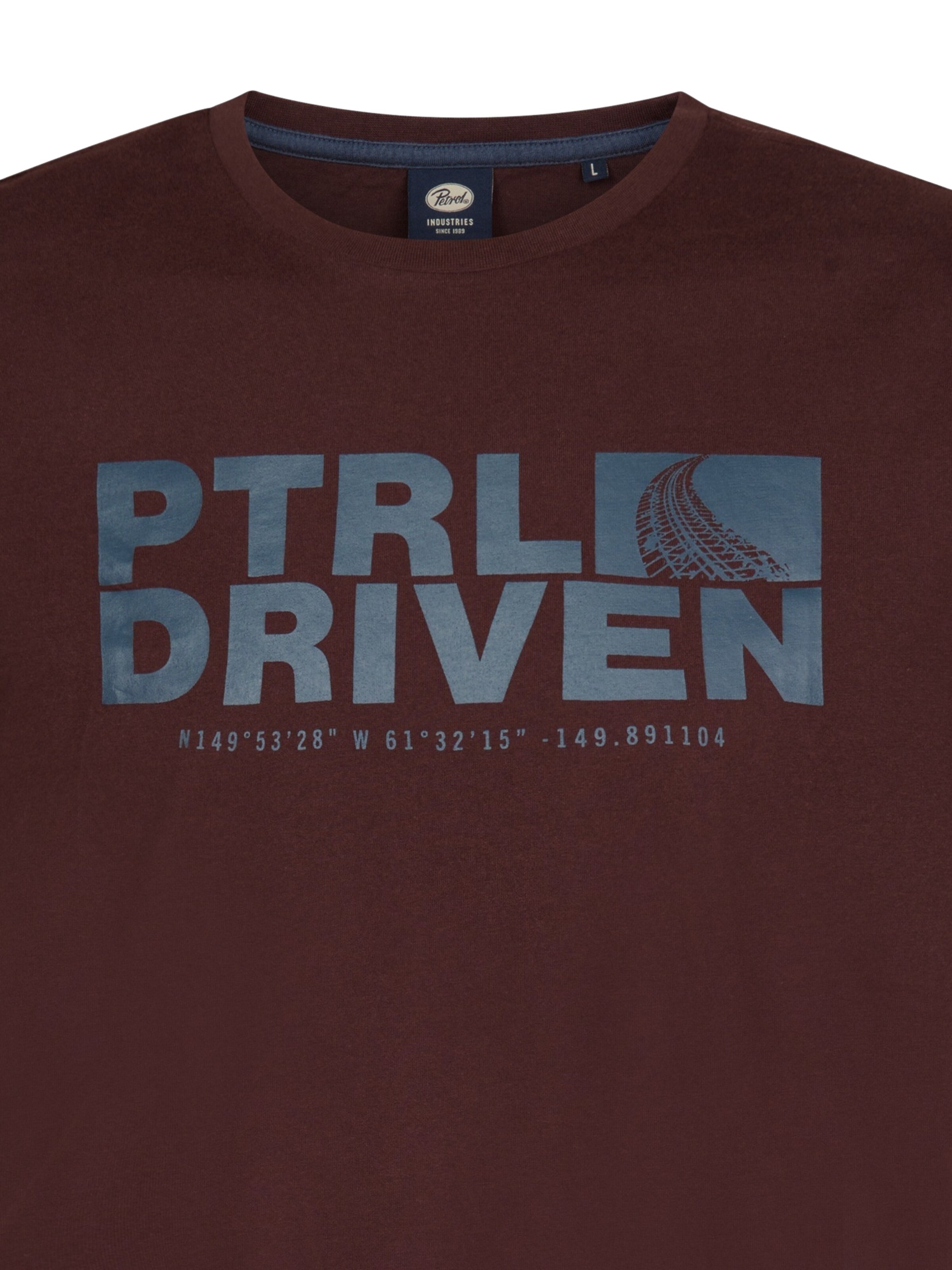 Petrol Industries Shirt in Rood