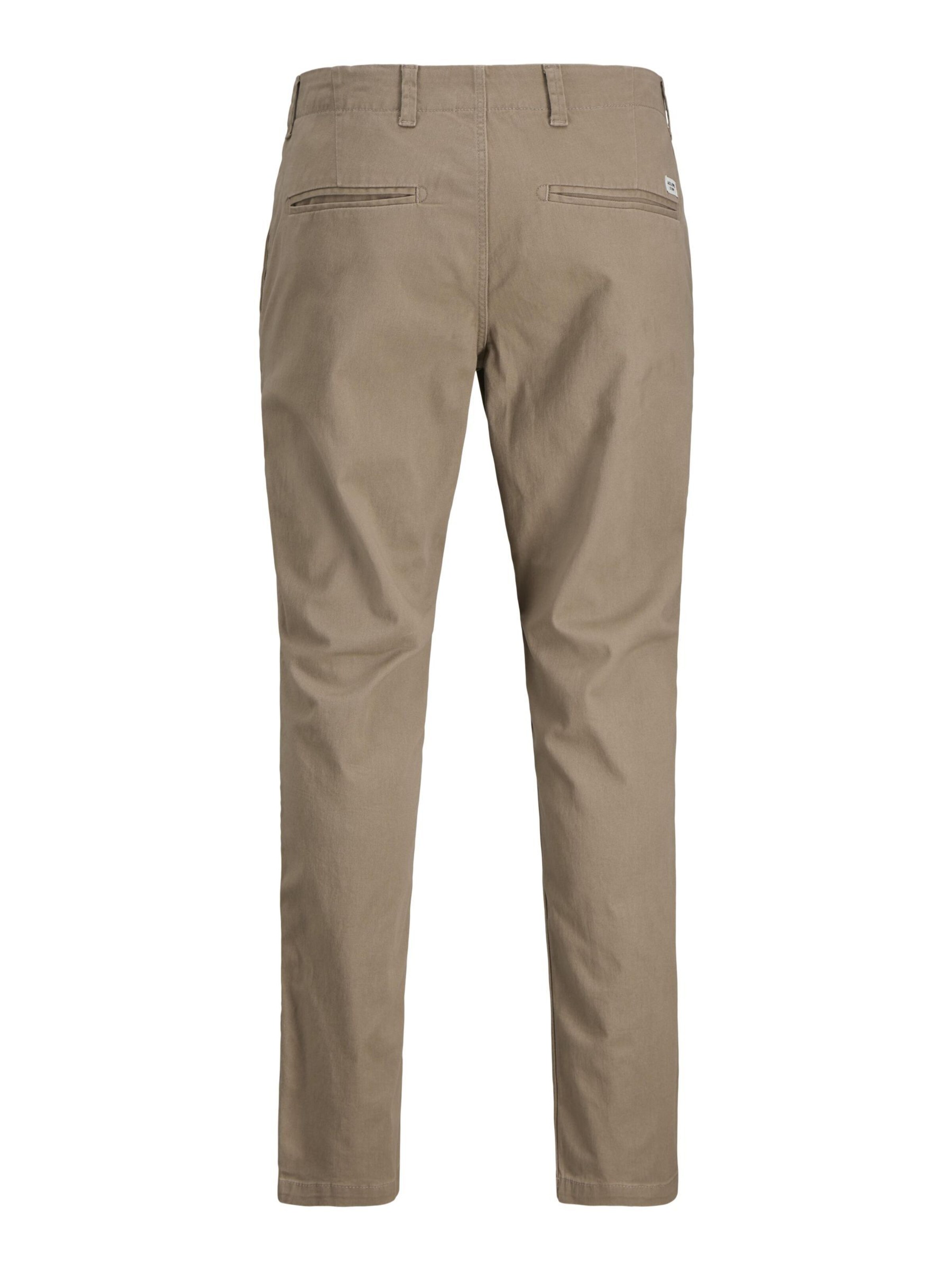JACK & JONES Slimfit Lærredsbukser i beige