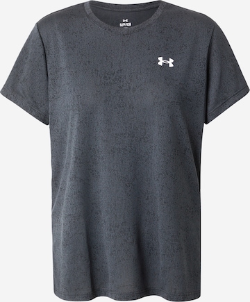 UNDER ARMOUR Funktionsshirt in Schwarz: Vorderseite