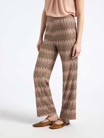 MORE & MORE Regular Pants 'Ajour' in Mixed colors: front