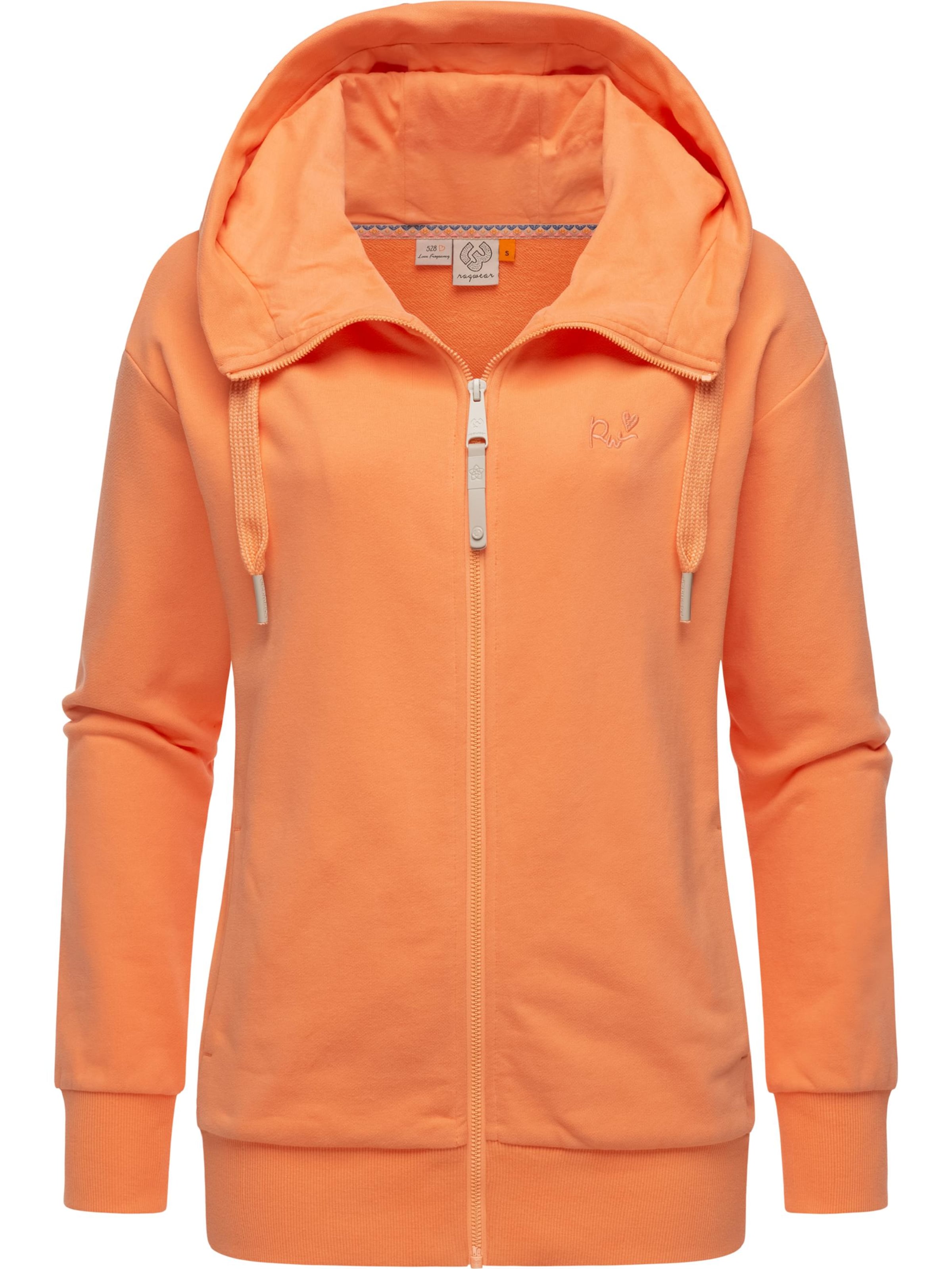 Ragwear Sweat jacket 'Yodis' in Orange