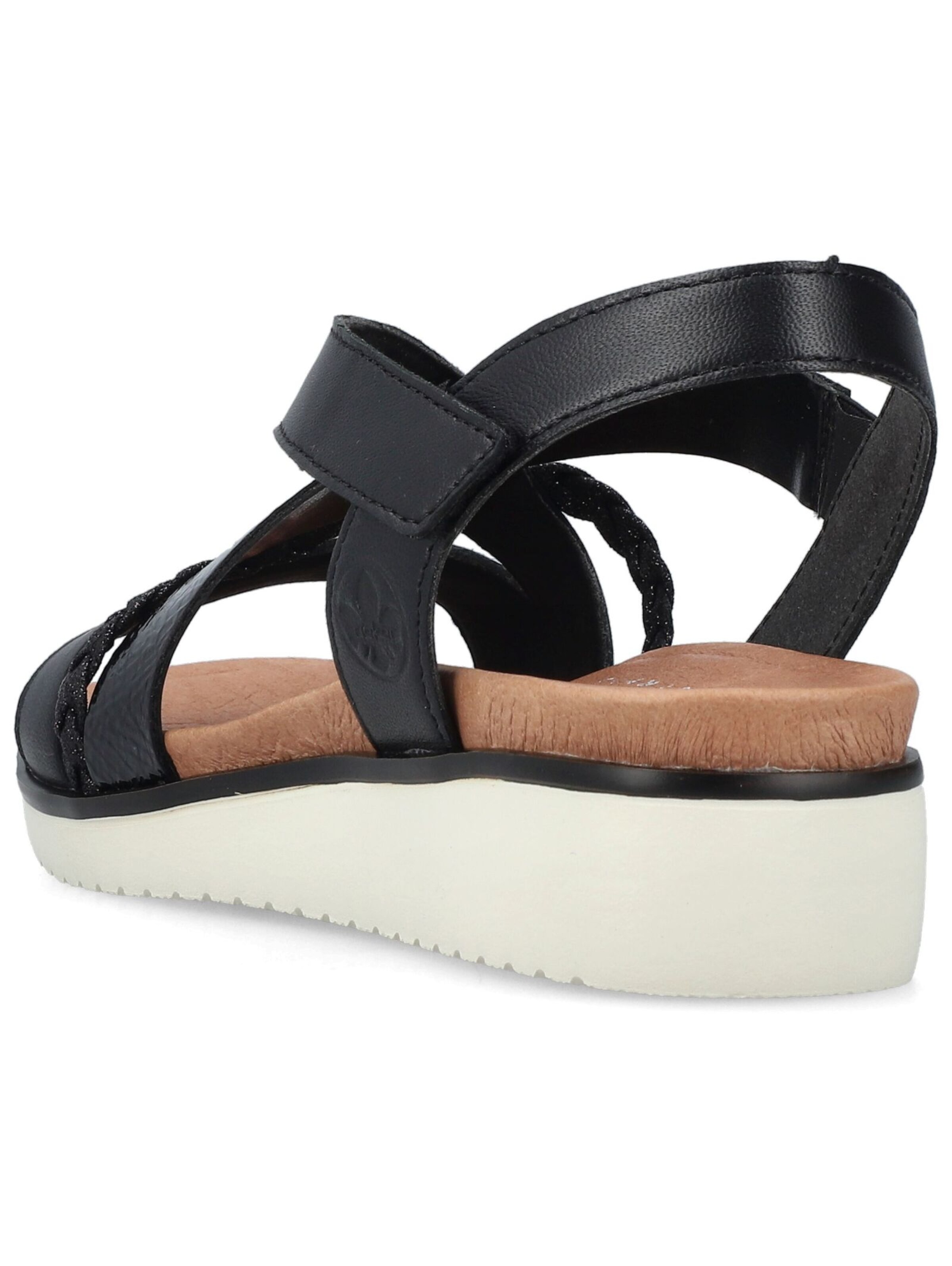 Sandalo con cinturino di Rieker in nero