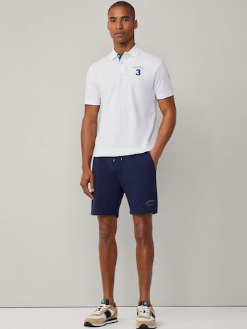 Hackett London Regular Shorts 'Heritage Ess' in Blau