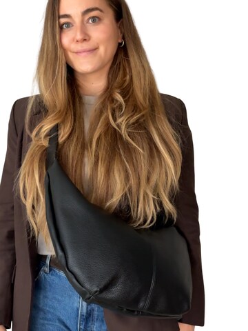 lePelou Shoulder Bag 'MONA' in Black