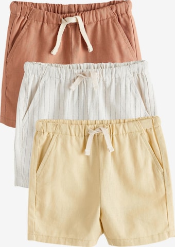 Next Broek in Bruin: voorkant