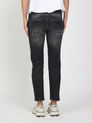 Gang Tapered Jeans '94NADIA CROPPED ' in Zwart