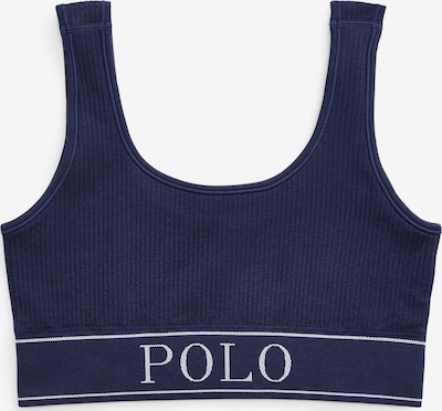 Polo Ralph Lauren BH ' SCOOP NECK TOP ' in de kleur Navy, Productweergave