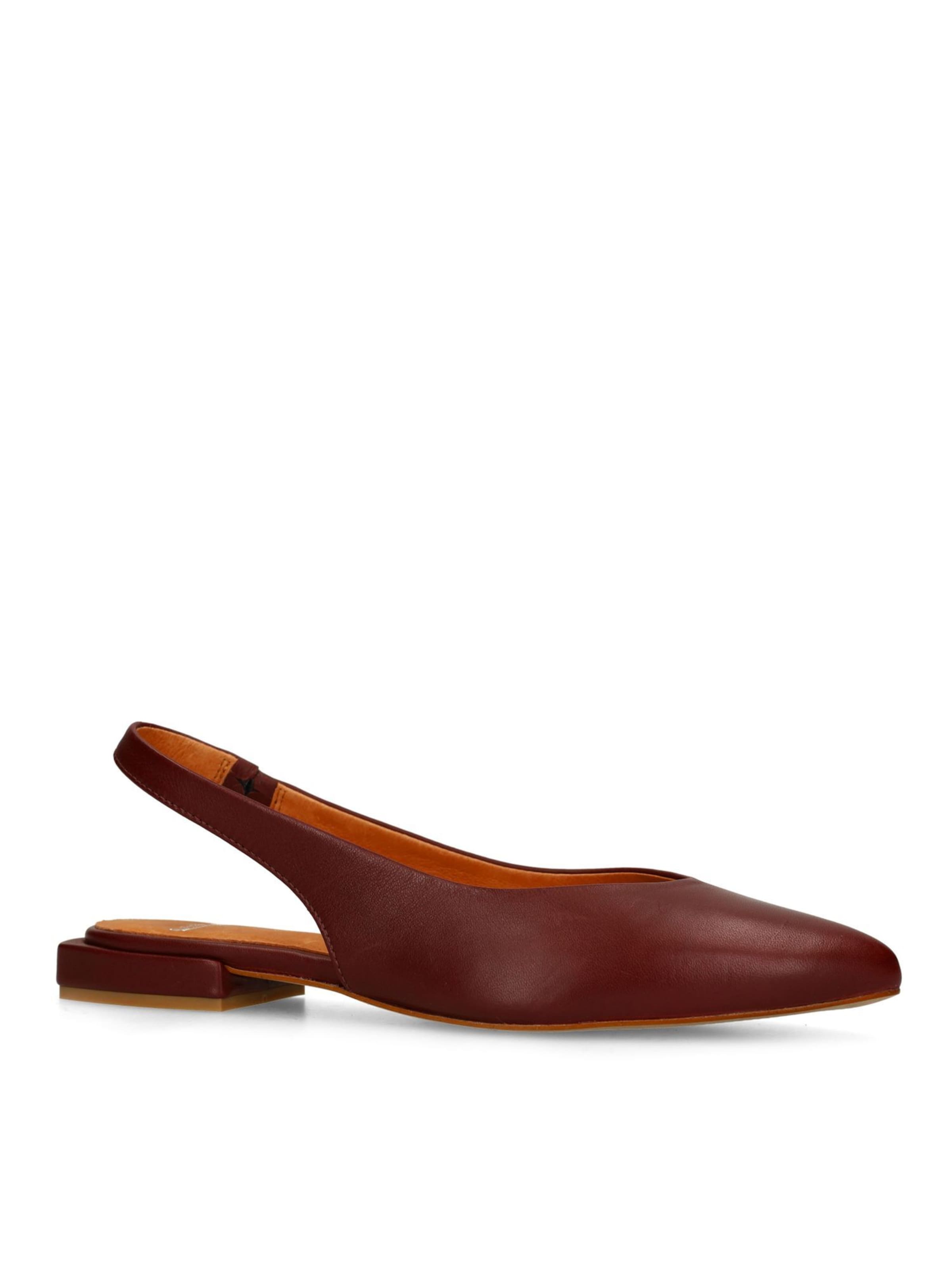 Escarpins à bride arrière MANFIELD en rouge