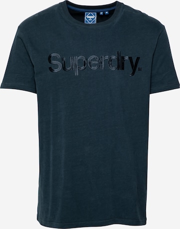 Superdry Shirt in Blau: front
