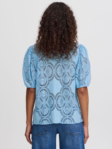 Camicia da donna 'Silja' di ICHI in blu