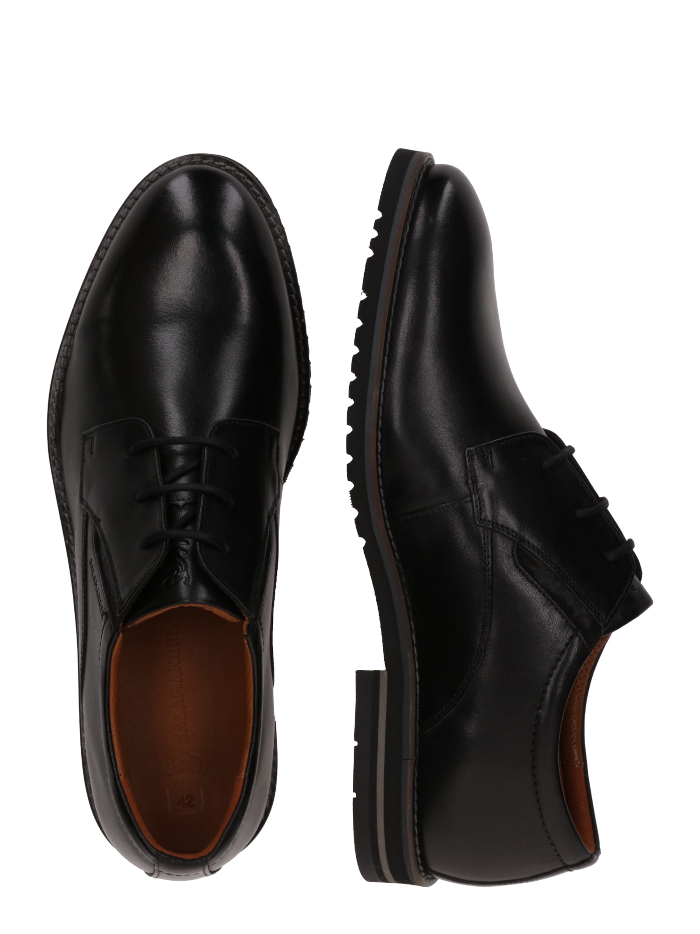 SALAMANDER Snøresko i sort