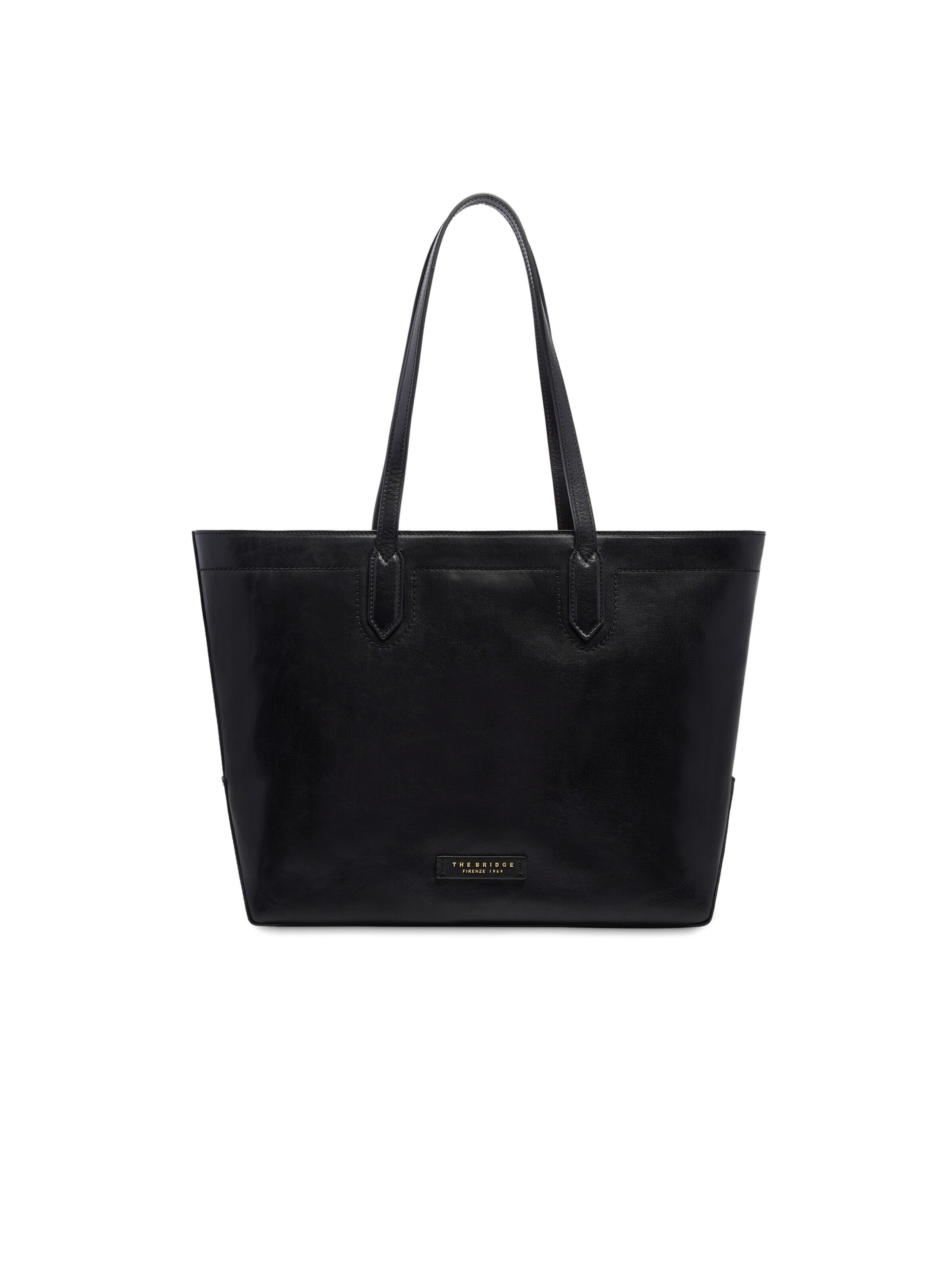The Bridge Shopper in Black: front