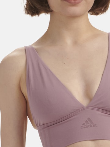 Bustier Soutien-gorge ' LONGLINE BRA ' ADIDAS SPORTSWEAR en violet