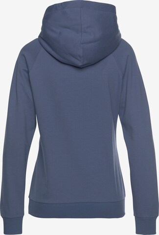 LASCANA Kapuzensweatshirt in Blau