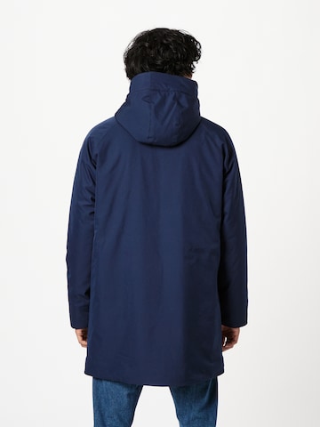 Manteau mi-saison 'Kolmaro' minimum en bleu