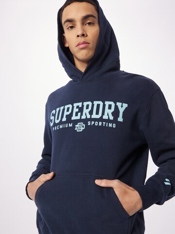 Sweat-shirt Superdry en bleu