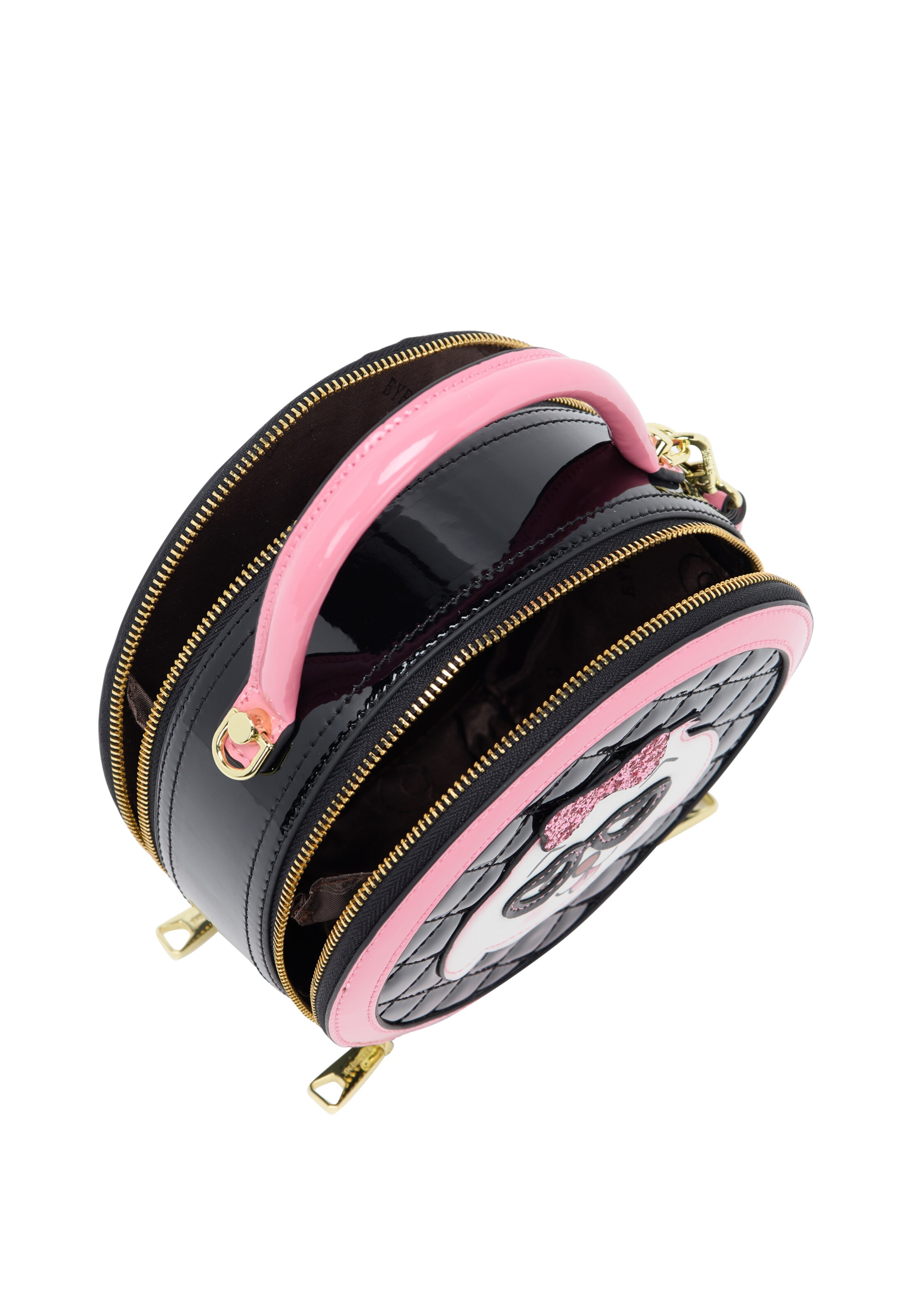 MYMO Handtas 'Pop Eyetheme' in Zwart