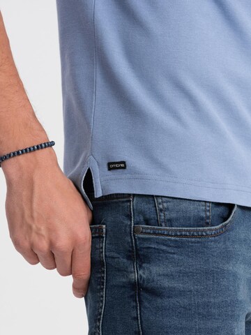 Ombre Shirt in Blauw