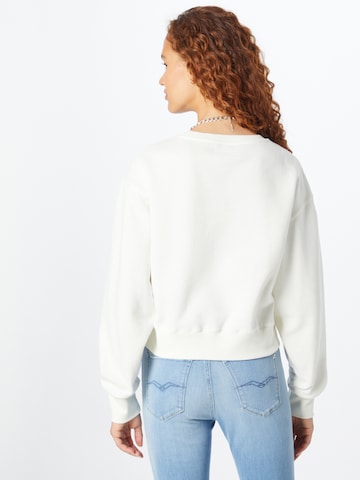 PATRIZIA PEPESweater majica 'FELPA' - bijela boja