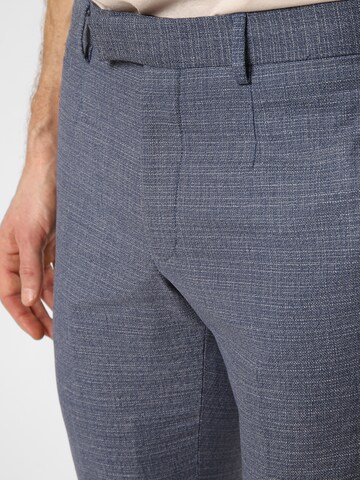 Regular Pantalon à plis 'Kynd' STRELLSON en bleu