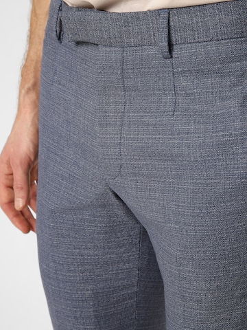 Regular Pantalon à plis 'Kynd' STRELLSON en bleu