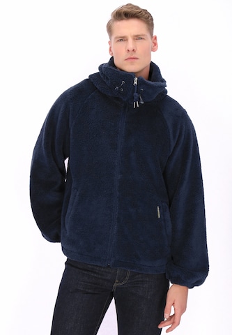 Veste mi-saison Schmuddelwedda en bleu : devant