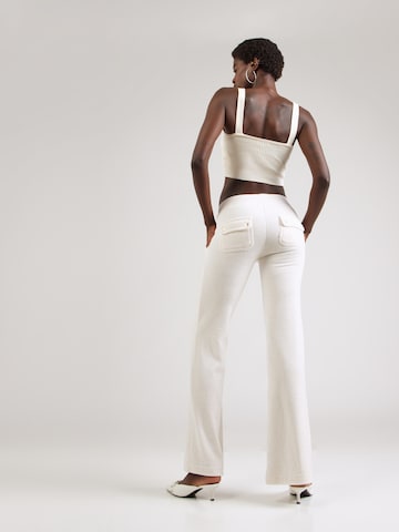 Juicy Couture Flared Broek 'LAYLA' in Beige