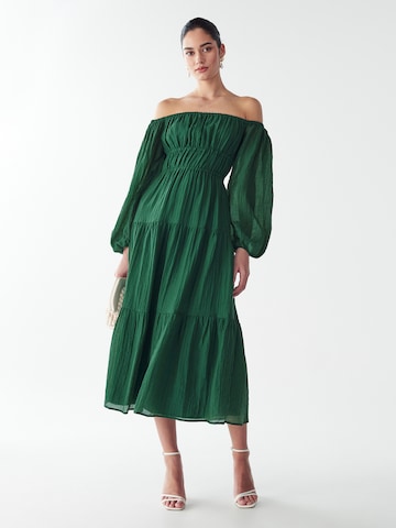Willa - Vestido 'Burnese' en verde: frente
