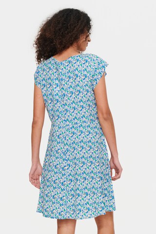 SAINT TROPEZ Letní šaty 'Gisla' – modrá