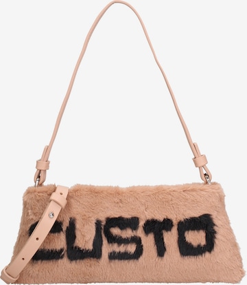 Sac bandoulière Custo Barcelona en marron : devant