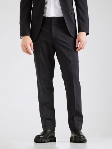 BOSS Regular Pantalon 'Lenon' in Grijs: voorkant