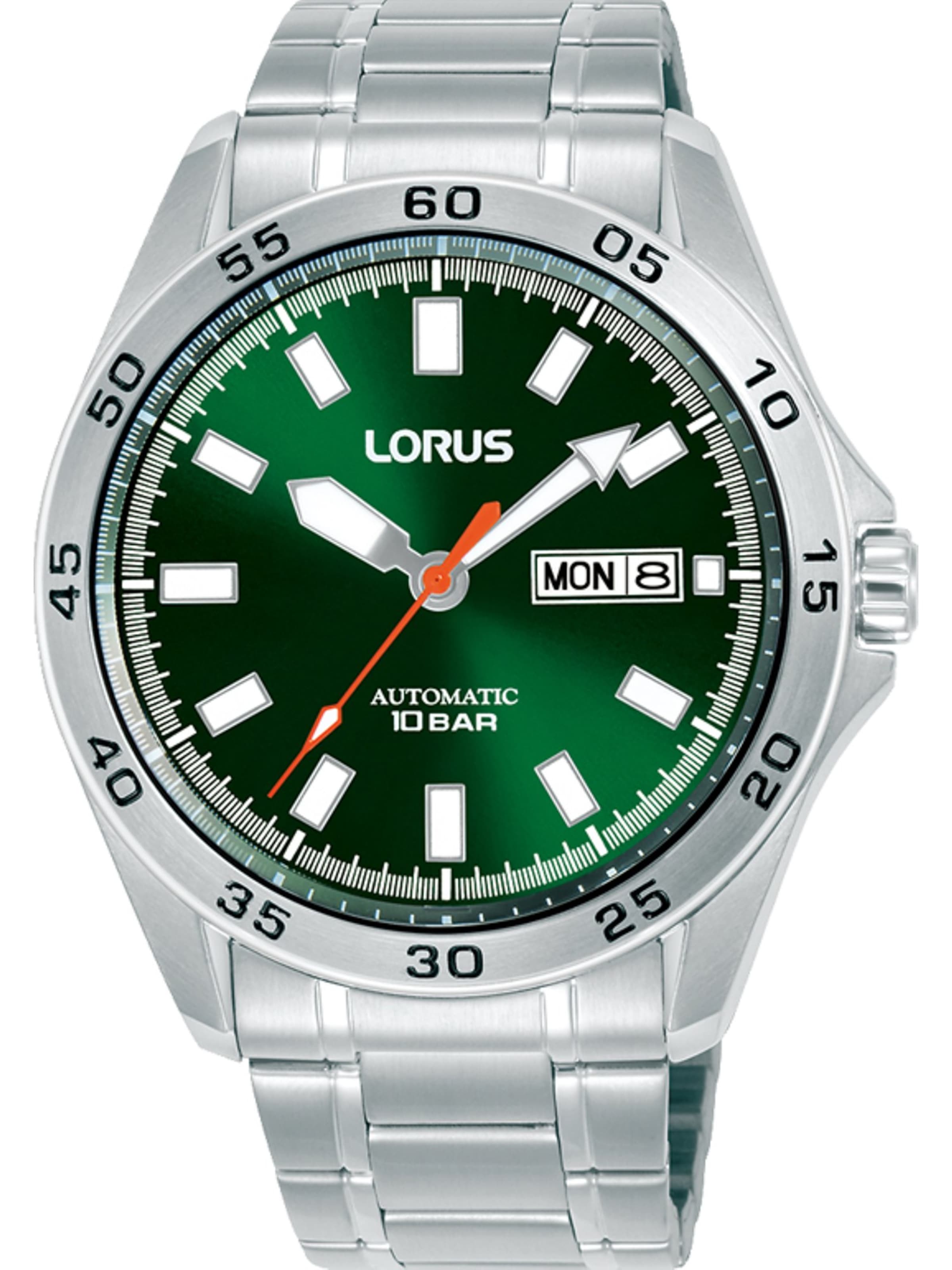 LORUS Uhr in Grün: Vorderseite