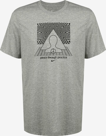 NIKE Performance Shirt in Grey: front