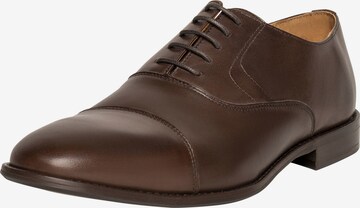 Henry Stevens Lace-Up Shoes 'Wallace CO' in Brown: front