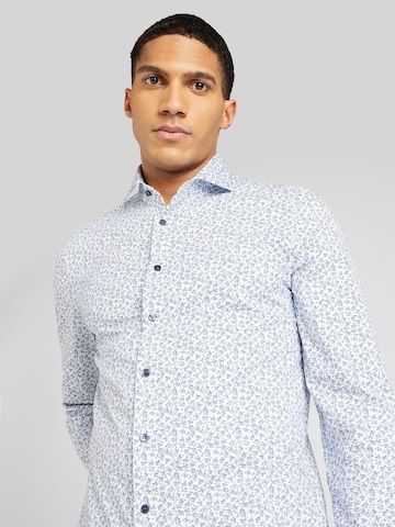 OLYMP - Ajuste regular Camisa de negocios en blanco