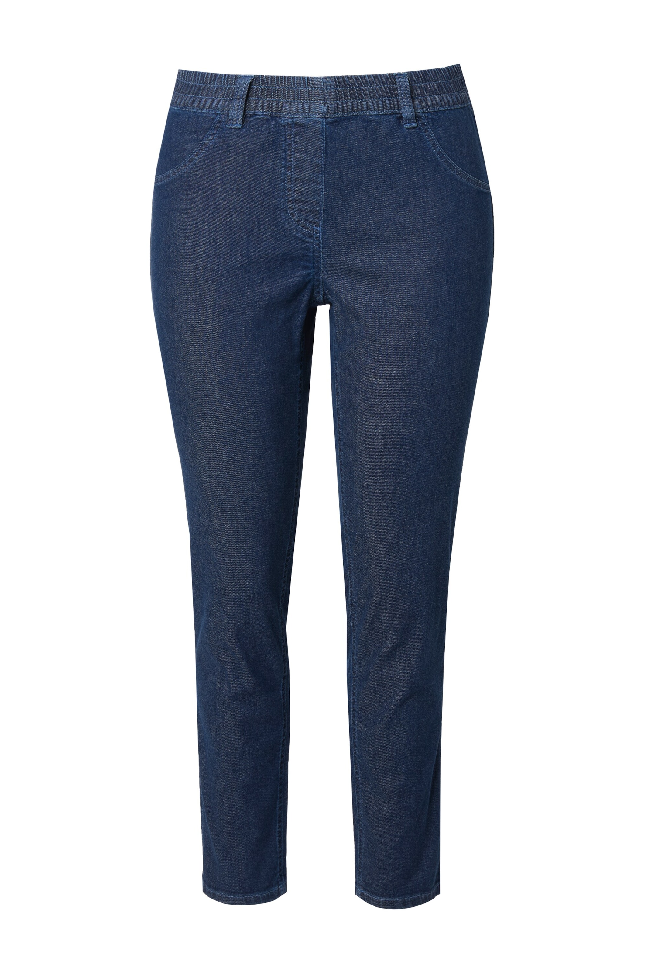 Ulla Popken Alt kitsenev Retuusteksad, värv sinine: eest vaates