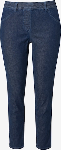 Ulla Popken Tapered Farkkuleggingsit värissä sininen: etupuoli