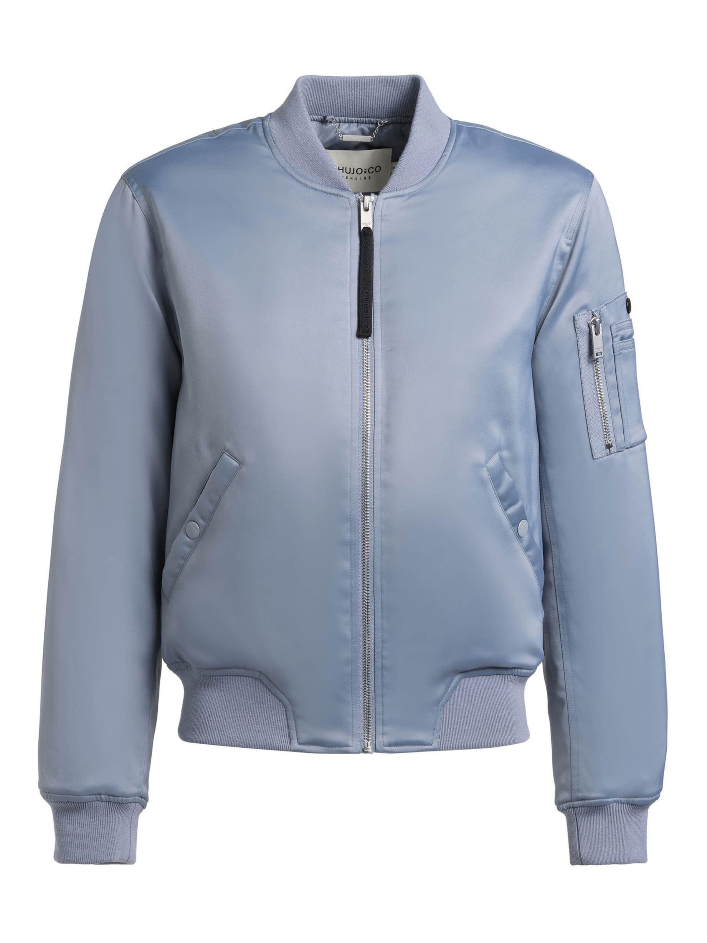 khujo Between-Season Jacket 'BETH' in Blue: front